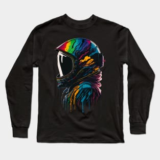 Rainbow Astronaut Long Sleeve T-Shirt